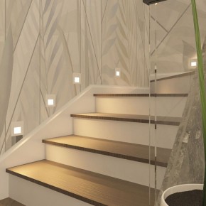 DK3050-WH Светильник встраиваемый в стену, IP 20, LED 3000, 1 Вт, белый, пластик в Александровском - alexsandrovskoe.ok-mebel.com | фото 9
