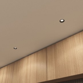 DK3055-BK Встраиваемый светильник, IP 20, 10 Вт, GU5.3, LED, черный, пластик в Александровском - alexsandrovskoe.ok-mebel.com | фото 4