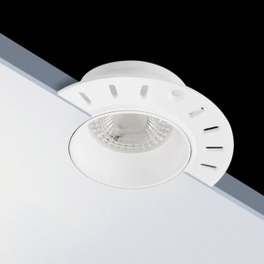DK3055-WH Встраиваемый светильник, IP 20, 10 Вт, GU5.3, LED, белый, пластик в Александровском - alexsandrovskoe.ok-mebel.com | фото 3