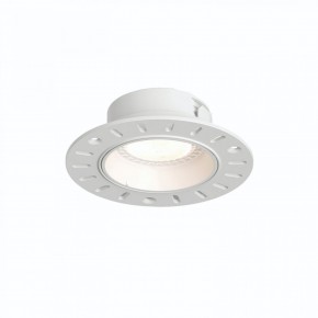 DK3055-WH Встраиваемый светильник, IP 20, 10 Вт, GU5.3, LED, белый, пластик в Александровском - alexsandrovskoe.ok-mebel.com | фото 4