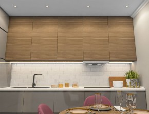 DK3061-WH+CH Встраиваемый светильник, IP 20, 10 Вт, GU5.3, LED, белый/хром, пластик в Александровском - alexsandrovskoe.ok-mebel.com | фото 2