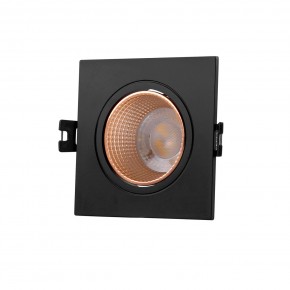 DK3071-BBR Встраиваемый светильник, IP 20, 10 Вт, GU5.3, LED, черный/бронзовый, пластик в Александровском - alexsandrovskoe.ok-mebel.com | фото