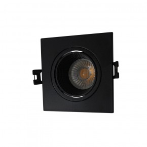 DK3071-BK Встраиваемый светильник, IP 20, 10 Вт, GU5.3, LED, черный/черный, пластик в Александровском - alexsandrovskoe.ok-mebel.com | фото