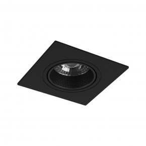 DK3071-BK Встраиваемый светильник, IP 20, 10 Вт, GU5.3, LED, черный/черный, пластик в Александровском - alexsandrovskoe.ok-mebel.com | фото 6