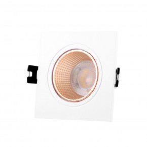 DK3071-WBR Встраиваемый светильник, IP 20, 10 Вт, GU5.3, LED, белый/бронзовый, пластик в Александровском - alexsandrovskoe.ok-mebel.com | фото
