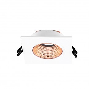 DK3071-WBR Встраиваемый светильник, IP 20, 10 Вт, GU5.3, LED, белый/бронзовый, пластик в Александровском - alexsandrovskoe.ok-mebel.com | фото 2