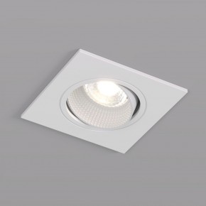 DK3071-WH Встраиваемый светильник, IP 20, 10 Вт, GU5.3, LED, белый/белый, пластик в Александровском - alexsandrovskoe.ok-mebel.com | фото 3