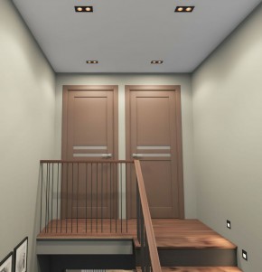 DK3072-BBR Встраиваемый светильник, IP 20, 10 Вт, GU5.3, LED, черный/бронзовый, пластик в Александровском - alexsandrovskoe.ok-mebel.com | фото 3
