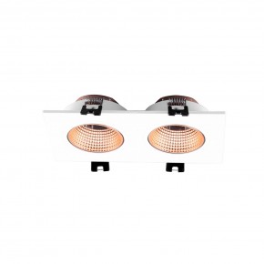 DK3072-WBR Встраиваемый светильник, IP 20, 10 Вт, GU5.3, LED, белый/бронзовый, пластик в Александровском - alexsandrovskoe.ok-mebel.com | фото 2