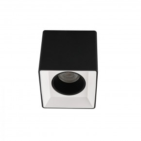 DK3080-BW+BK Светильник накладной IP 20, 10 Вт, GU5.3, LED, черно-белый/черный, пластик в Александровском - alexsandrovskoe.ok-mebel.com | фото