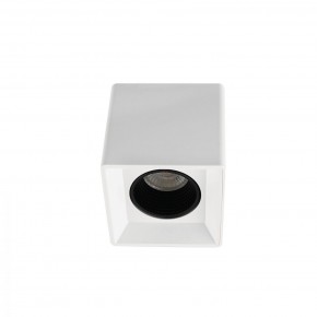 DK3080-WH+BK Светильник накладной IP 20, 10 Вт, GU5.3, LED, белый/черный, пластик в Александровском - alexsandrovskoe.ok-mebel.com | фото