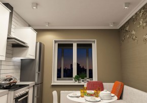 DK3080-WH Светильник накладной IP 20, 10 Вт, GU5.3, LED, белый/белый, пластик в Александровском - alexsandrovskoe.ok-mebel.com | фото 2