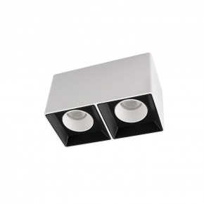 DK3085-WB+WH Светильник накладной IP 20, 10 Вт, GU5.3, LED, бело-черный/белый, пластик в Александровском - alexsandrovskoe.ok-mebel.com | фото