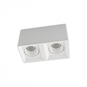 DK3085-WH Светильник накладной IP 20, 10 Вт, GU5.3, LED, белый/белый, пластик в Александровском - alexsandrovskoe.ok-mebel.com | фото