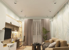 DK3090-WB+WH Светильник накладной IP 20, 10 Вт, GU5.3, LED, бело-черный/белый, пластик в Александровском - alexsandrovskoe.ok-mebel.com | фото 2