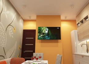 DK3090-WBR Светильник накладной, IP 20, 10 Вт, GU5.3, LED, белый/бронзовый, пластик в Александровском - alexsandrovskoe.ok-mebel.com | фото 4