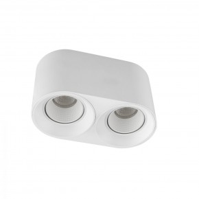 DK3096-WH Светильник накладной IP 20, 10 Вт, GU5.3, LED, белый/белый, пластик в Александровском - alexsandrovskoe.ok-mebel.com | фото