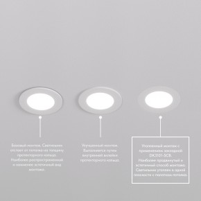 DK3101-WH Встраиваемый влагозащищенный светильник, IP65, до 10 Вт, LED, GU5,3, белый в Александровском - alexsandrovskoe.ok-mebel.com | фото 6