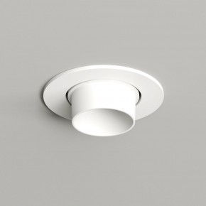 DK3120-WH Встраиваемый светильник, IP20, до 15 Вт, LED, GU5,3, белый, пластик в Александровском - alexsandrovskoe.ok-mebel.com | фото 1