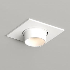 DK3121-WH Встраиваемый светильник, IP20, до 15 Вт, LED, GU5,3, белый, пластик в Александровском - alexsandrovskoe.ok-mebel.com | фото