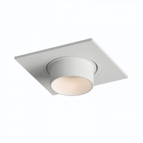 DK3121-WH Встраиваемый светильник, IP20, до 15 Вт, LED, GU5,3, белый, пластик в Александровском - alexsandrovskoe.ok-mebel.com | фото 4