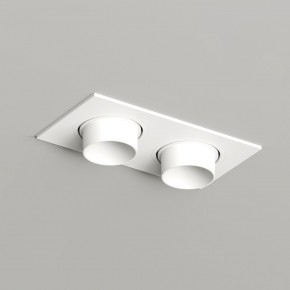 DK3122-WH Встраиваемый светильник, IP20, до 15 Вт, LED, GU5,3, белый, пластик в Александровском - alexsandrovskoe.ok-mebel.com | фото 2