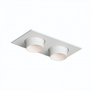 DK3122-WH Встраиваемый светильник, IP20, до 15 Вт, LED, GU5,3, белый, пластик в Александровском - alexsandrovskoe.ok-mebel.com | фото 4