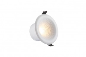 DK3400-WH Встраиваемый светильник, IP 20, 4Вт, LED, белый, пластик в Александровском - alexsandrovskoe.ok-mebel.com | фото 1