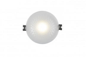 DK3400-WH Встраиваемый светильник, IP 20, 4Вт, LED, белый, пластик в Александровском - alexsandrovskoe.ok-mebel.com | фото 2