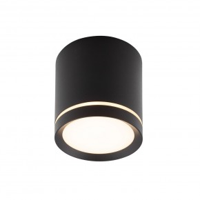 DK4016-BK Светильник накладной IP 20, 5 Вт, LED 3000, черный, алюминий/акрил в Александровском - alexsandrovskoe.ok-mebel.com | фото