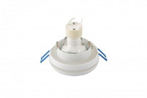 DK4031-WH Встраиваемый светильник, IP 20, 10 Вт, GU10, белый, алюминий/пластик в Александровском - alexsandrovskoe.ok-mebel.com | фото 6