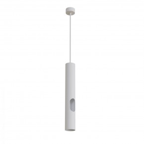 DK4045-WH Подвесной светильник, с декоративным вырезом, IP 20, до 15 Вт, LED, GU10, белый, алюминий в Александровском - alexsandrovskoe.ok-mebel.com | фото