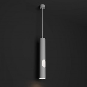 DK4045-WH Подвесной светильник, с декоративным вырезом, IP 20, до 15 Вт, LED, GU10, белый, алюминий в Александровском - alexsandrovskoe.ok-mebel.com | фото 2