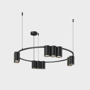 DK4065-BK Подвесной светильник ORBIT, IP20, 10xGU10 LED до 15 Вт, черный матовый, алюминий в Александровском - alexsandrovskoe.ok-mebel.com | фото