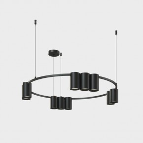 DK4065-BK Подвесной светильник ORBIT, IP20, 10xGU10 LED до 15 Вт, черный матовый, алюминий в Александровском - alexsandrovskoe.ok-mebel.com | фото 2