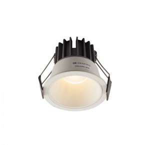 DK4400-WH Встраиваемый светильник, IP 20, 7 Вт, LED 3000, белый, алюминий в Александровском - alexsandrovskoe.ok-mebel.com | фото