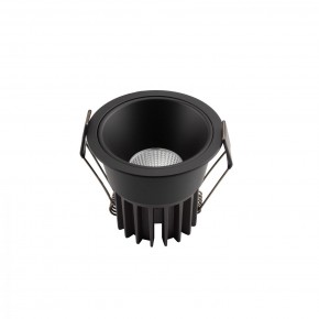 DK4500-BK Встраиваемый светильник, IP 20, 12 Вт, LED 3000, черный, алюминий в Александровском - alexsandrovskoe.ok-mebel.com | фото