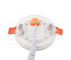 DK4604-WW Встраиваемый светильник, IP 20, 18 Вт, LED 3000, белый, пластик в Александровском - alexsandrovskoe.ok-mebel.com | фото 5