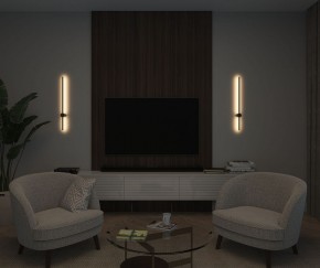 DK5012-SG Бра 800 мм, 3000К, IP20,7 Вт, матовое золото в Александровском - alexsandrovskoe.ok-mebel.com | фото 6