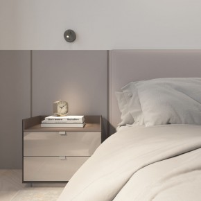 DK5072-DN Бра SHINE WALL со светодиодом, D104*H68, IP20, 3000К, 3W, RA?90, темный никель, алюминий в Александровском - alexsandrovskoe.ok-mebel.com | фото 9
