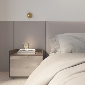 DK5072-SB Бра SHINE WALL со светодиодом, D104*H68, IP20, 3000К, 3W, RA?90, сатинированная латунь, алюминий в Александровском - alexsandrovskoe.ok-mebel.com | фото 9