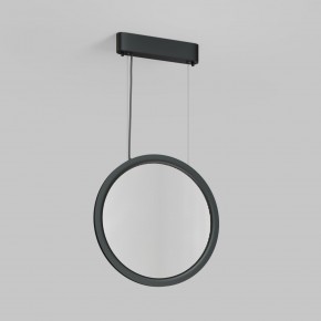 DK6604-BK Подвесной вертикальный светильник Veil со светодиодом H1500 d450 220V 36W 3000-6000K IP20 черный алюминий в Александровском - alexsandrovskoe.ok-mebel.com | фото 2