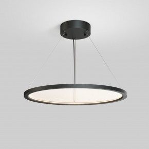 DK6616-BK Подвесной горизонтальный светильник Veil со светодиодом H900 d600 220V 48W 3000-6000K IP20 черный алюминий в Александровском - alexsandrovskoe.ok-mebel.com | фото
