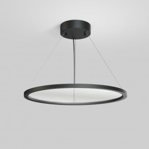 DK6616-BK Подвесной горизонтальный светильник Veil со светодиодом H900 d600 220V 48W 3000-6000K IP20 черный алюминий в Александровском - alexsandrovskoe.ok-mebel.com | фото 2