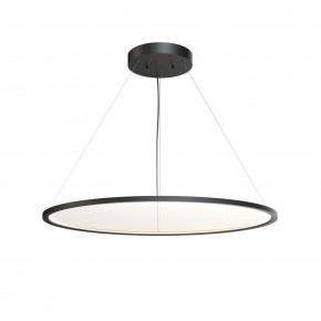 DK6620-BK Подвесной горизонтальный светильник Veil со светодиодом H900 d1000 220V 82W 3000-6000K IP20 черный алюминий в Александровском - alexsandrovskoe.ok-mebel.com | фото 4