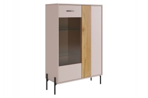 ДОМИНИКА Комод (со стеклом) в Александровском - alexsandrovskoe.ok-mebel.com | фото