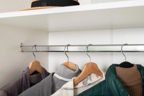 ЭЙР прихожая (модульная) Белый Шагрень в Александровском - alexsandrovskoe.ok-mebel.com | фото 19