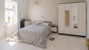 Фиеста Кровать 1600, цвет венге/дуб лоредо, ШхГхВ 163,5х203,5х80 см., сп.м. 1600х2000 мм., без матраса, основание есть в Александровском - alexsandrovskoe.ok-mebel.com | фото 5