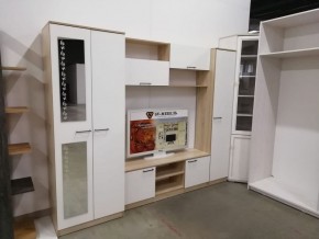 Гостиная МГС 3 Исполнение 1 (Дуб сонома/Белый) в Александровском - alexsandrovskoe.ok-mebel.com | фото 5