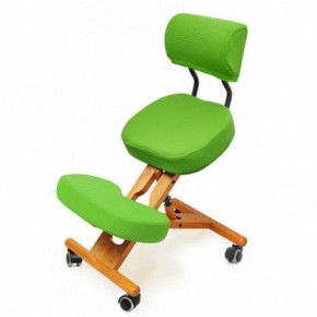 Коленный стул со спинкой Smartstool KW02В + Чехлы в Александровском - alexsandrovskoe.ok-mebel.com | фото 6